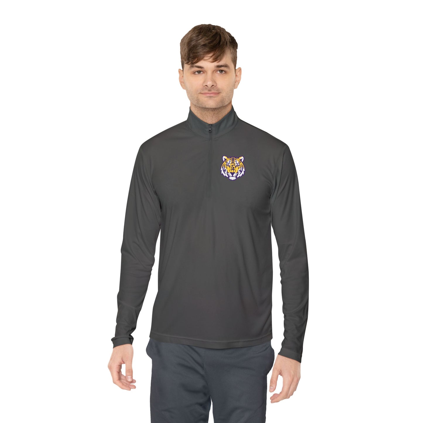 Tiger Head Quarter-Zip Pullovers