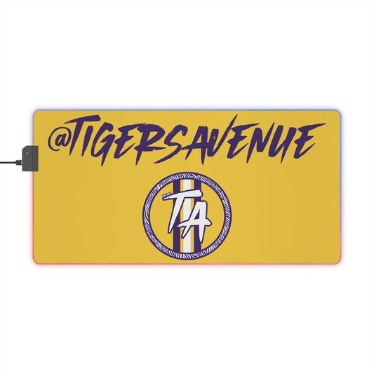 Yellow Gaming Mouse Pad