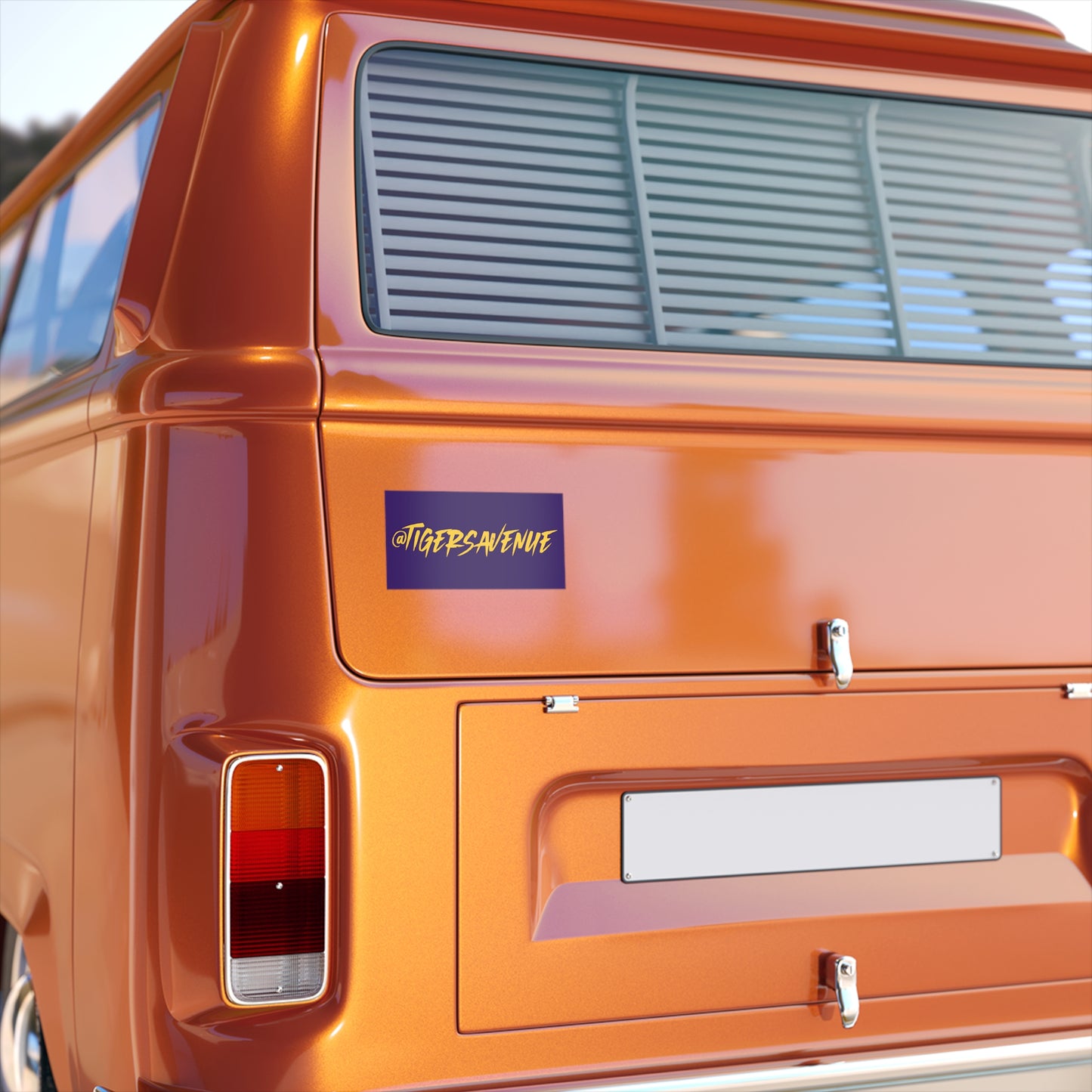 Purple Bumper Sticker