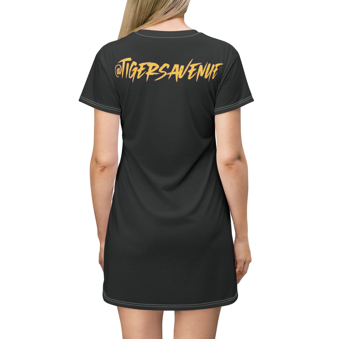 Statelines Black T-Shirt Dress