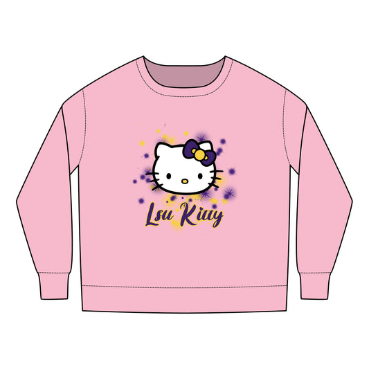 LSU Kitty Toddler Sweatshirts