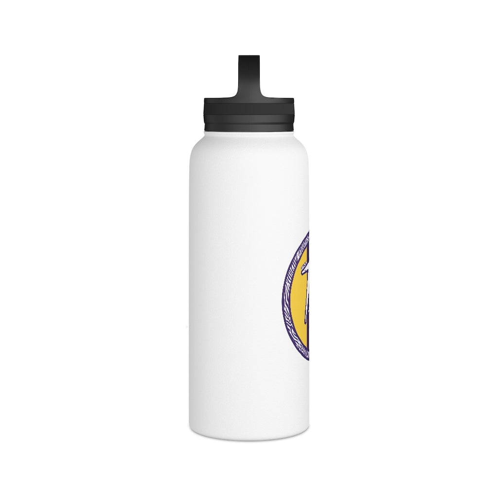Stainless Steel Water Bottle, Handle Lid