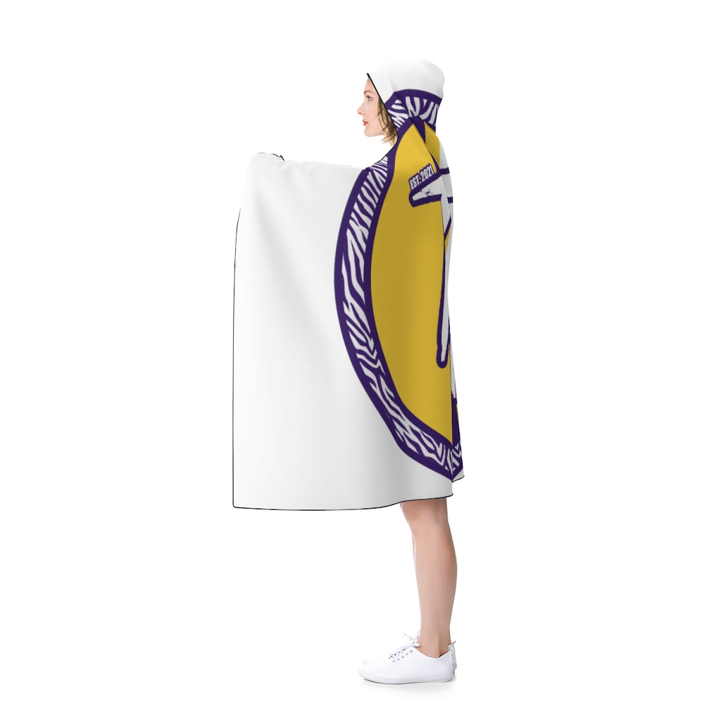 White Hooded Blanket