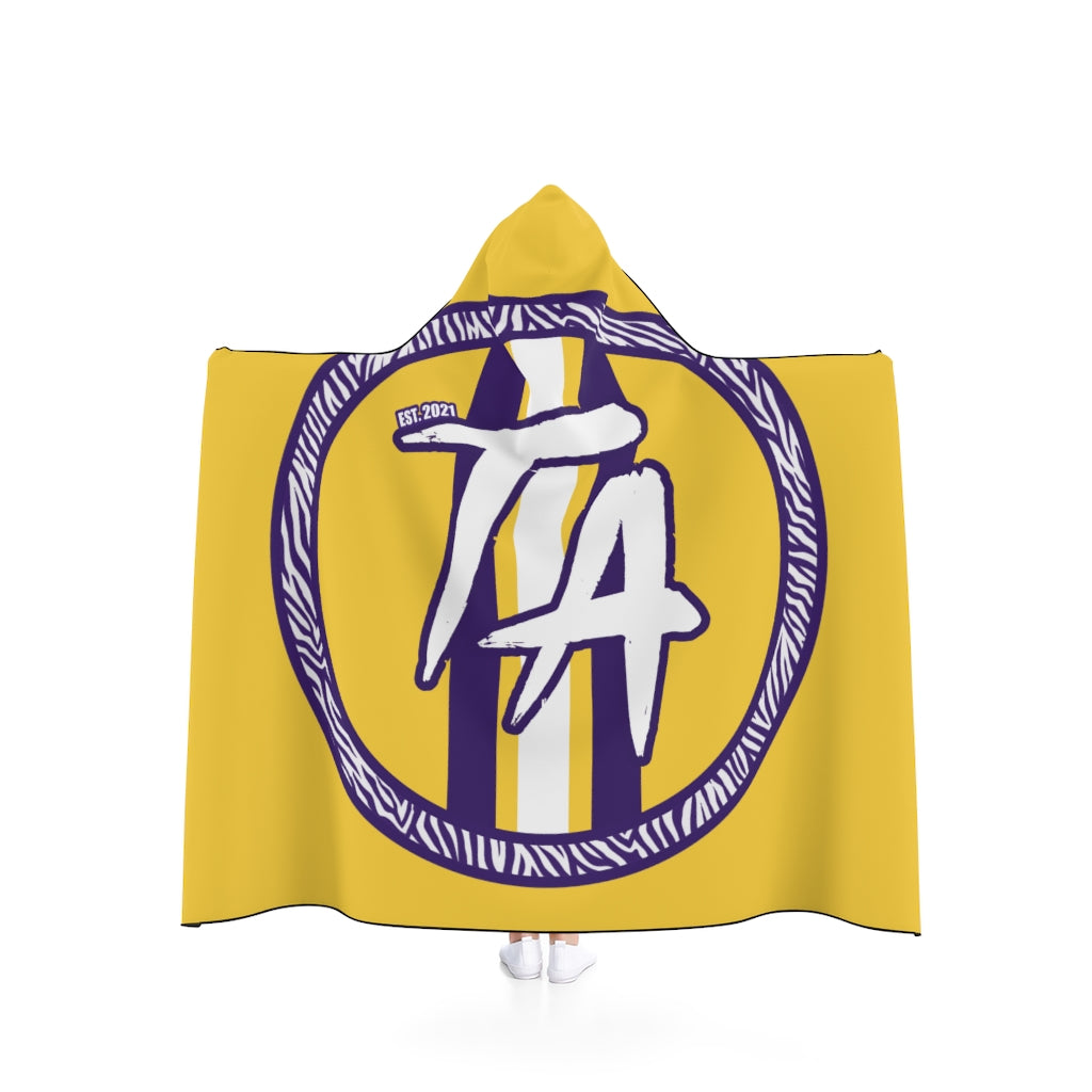 Yellow Hooded Blanket