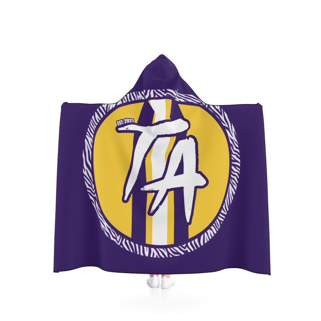 Purple Hooded Blanket