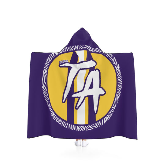 Purple Hooded Blanket