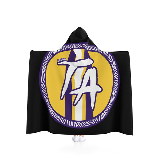 Black Hooded Blanket