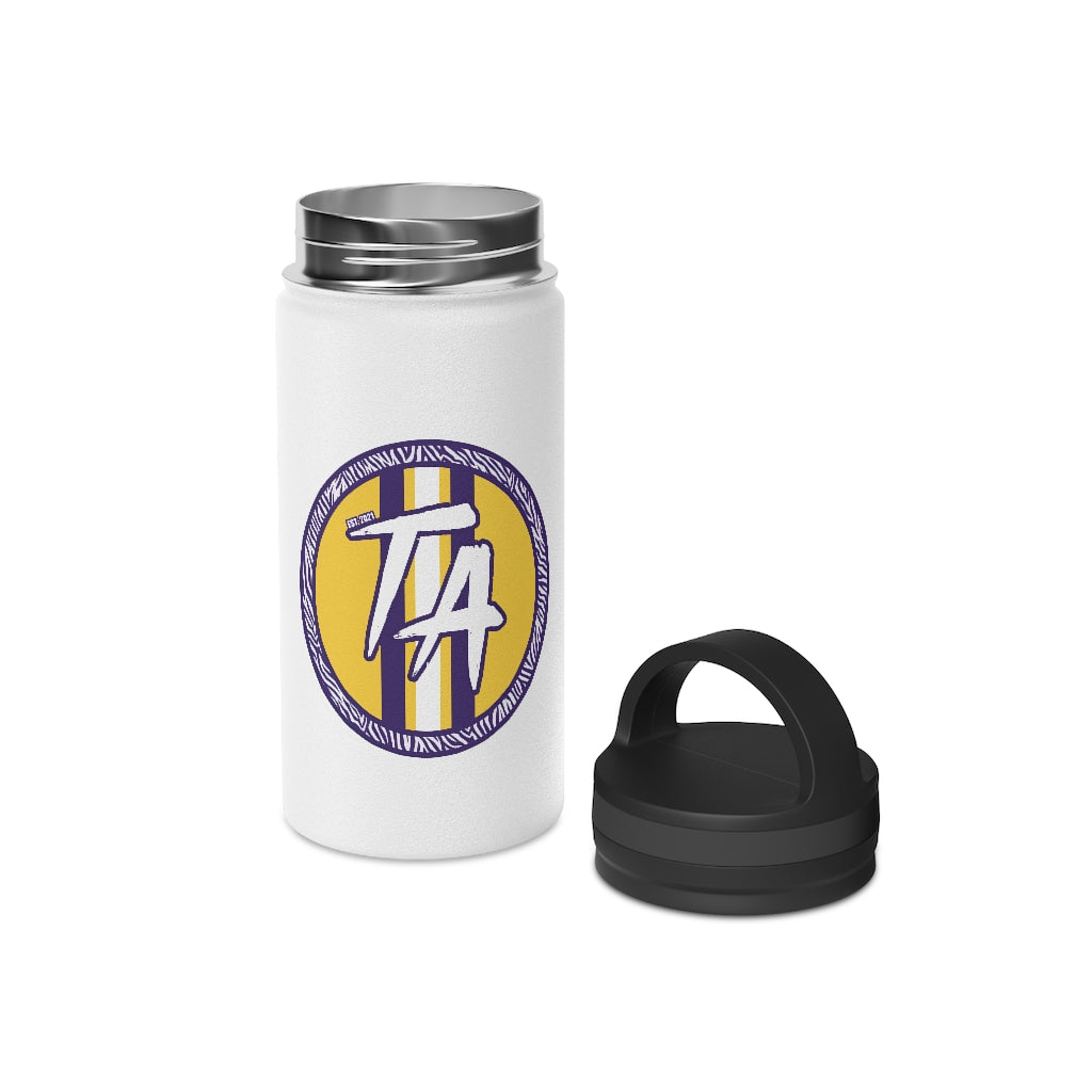 Stainless Steel Water Bottle, Handle Lid