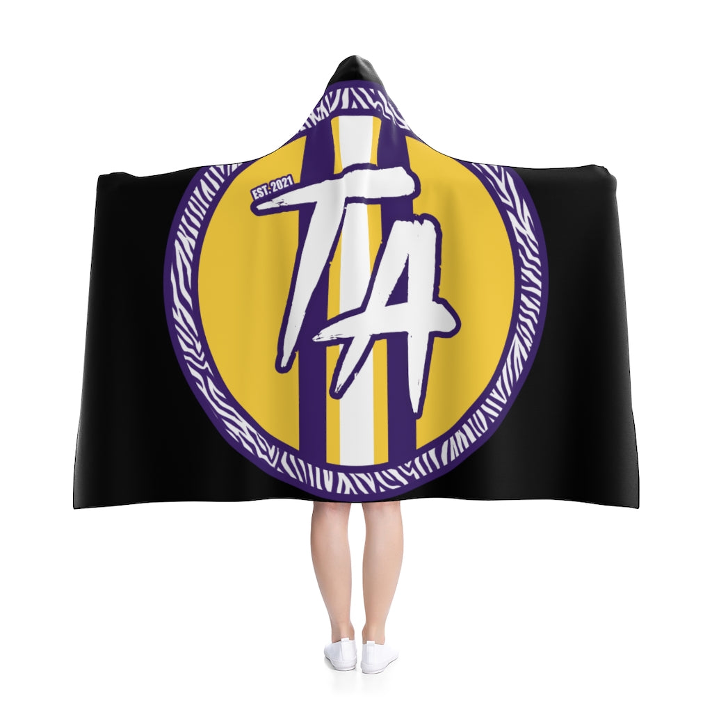 Black Hooded Blanket