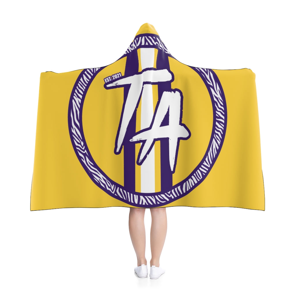 Yellow Hooded Blanket
