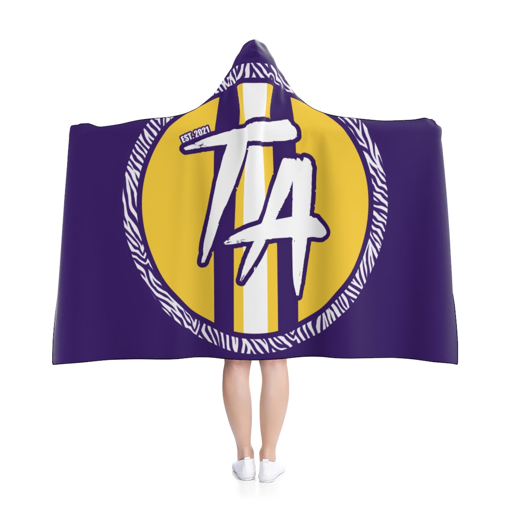 Purple Hooded Blanket