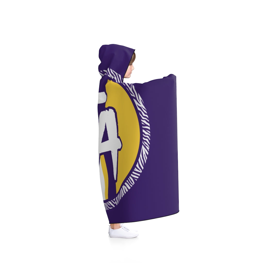 Purple Hooded Blanket