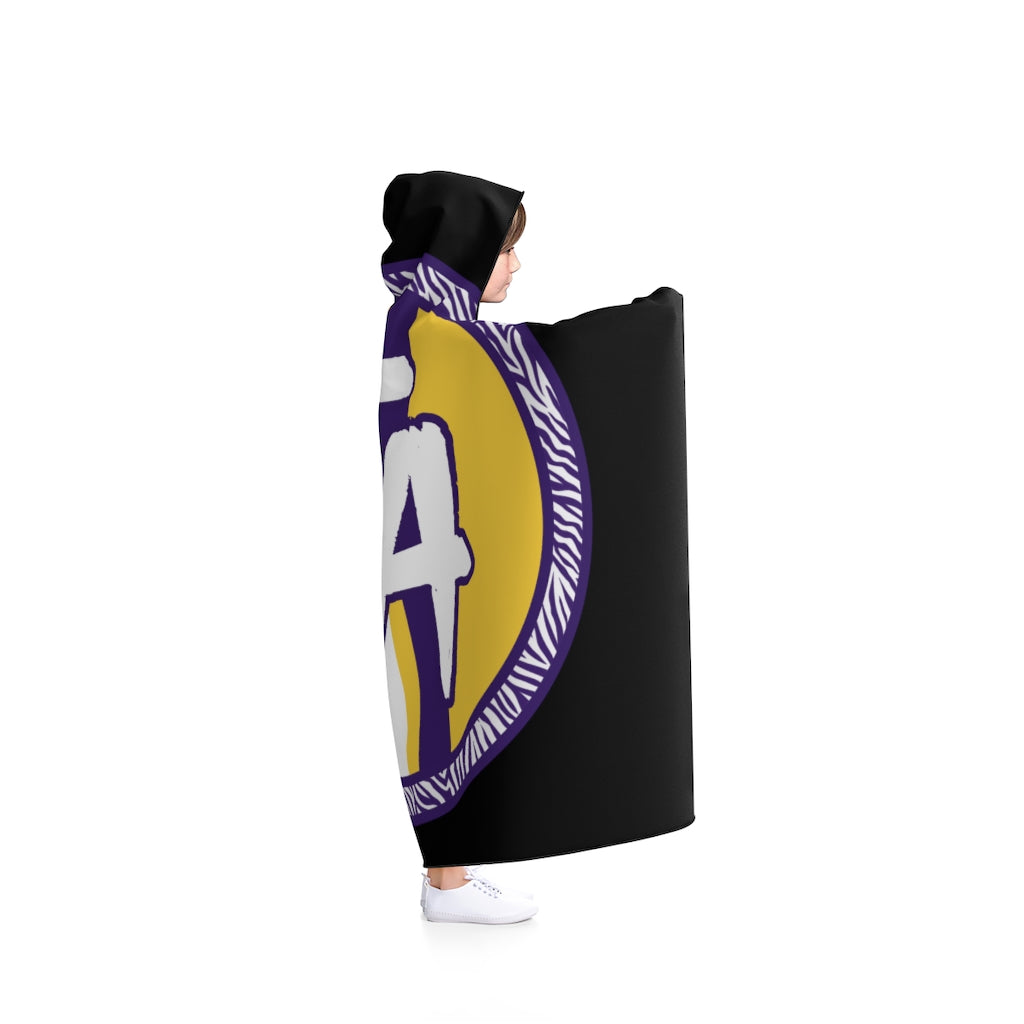 Black Hooded Blanket