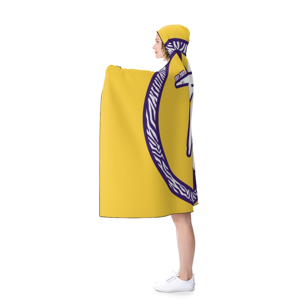 Yellow Hooded Blanket